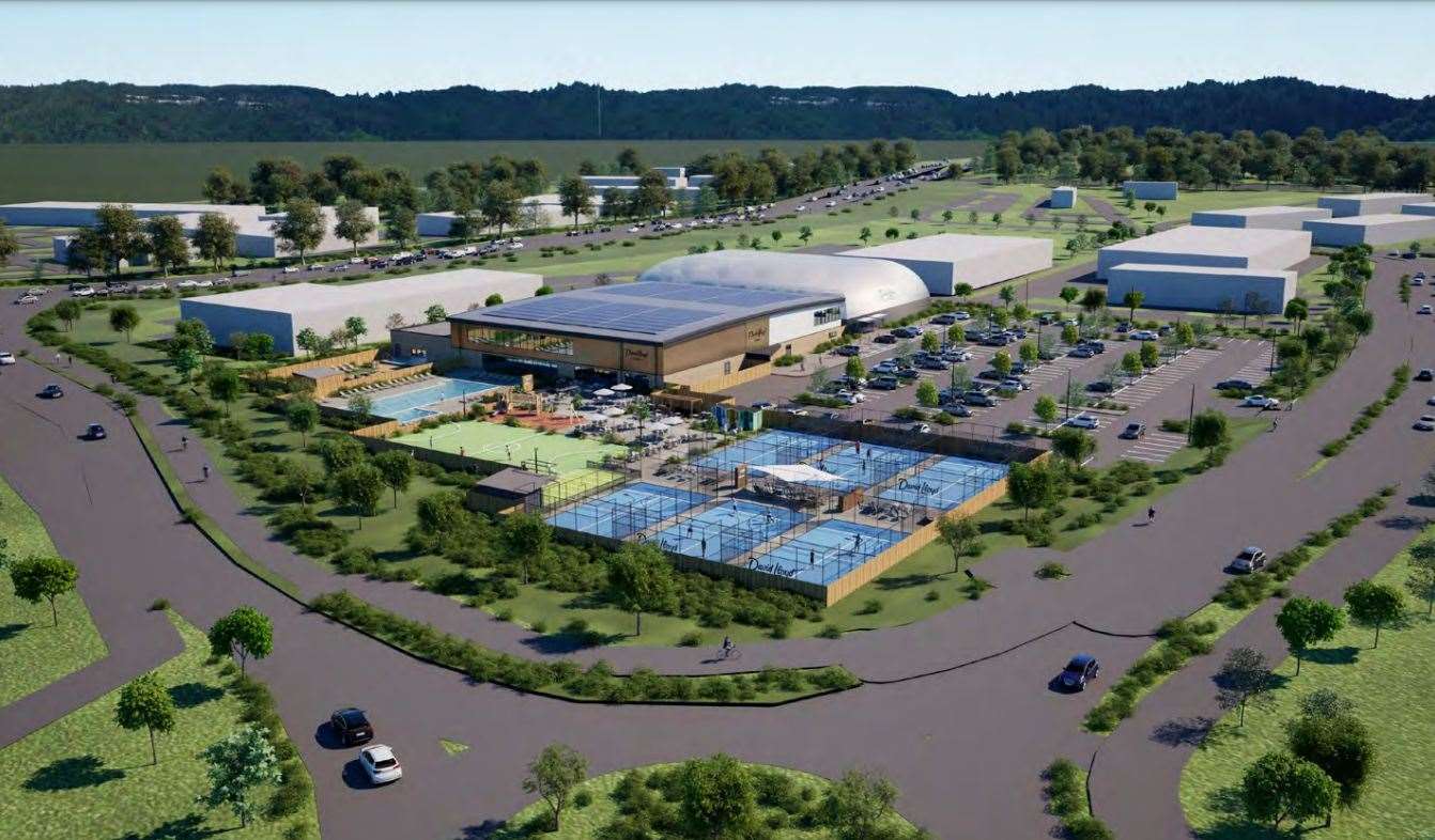 How the David Lloyd leisure facility could look if approved. Picture: Hadfield Cawkwell Davidson Limited