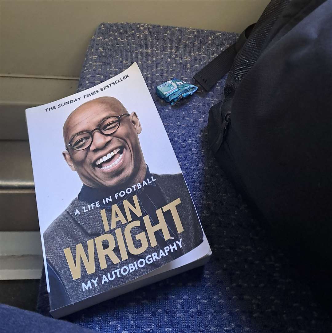 I finished my Ian Wright autobiogrpahy while commuting on the train