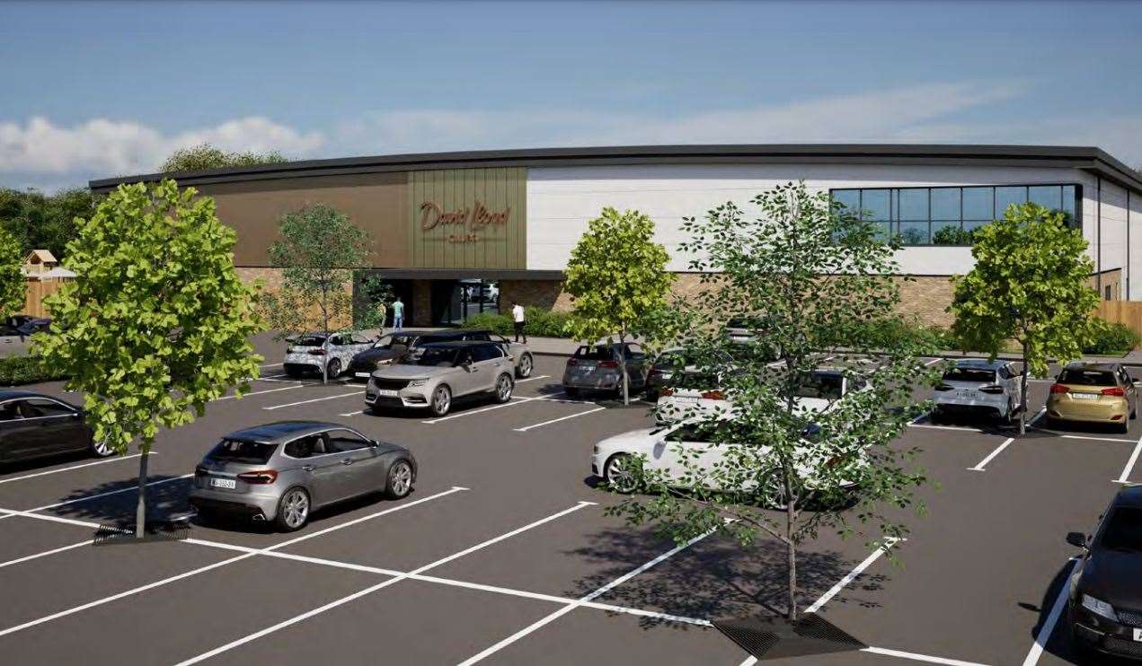 David Lloyd Leisure has revealed plans to open a club on Waterbrook Park in Ashford. Picture: Hadfield Cawkwell Davidson Limited