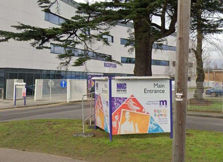 North Kent College has campuses in Dartford, Gravesend and Tonbridge. Picture: Google Maps