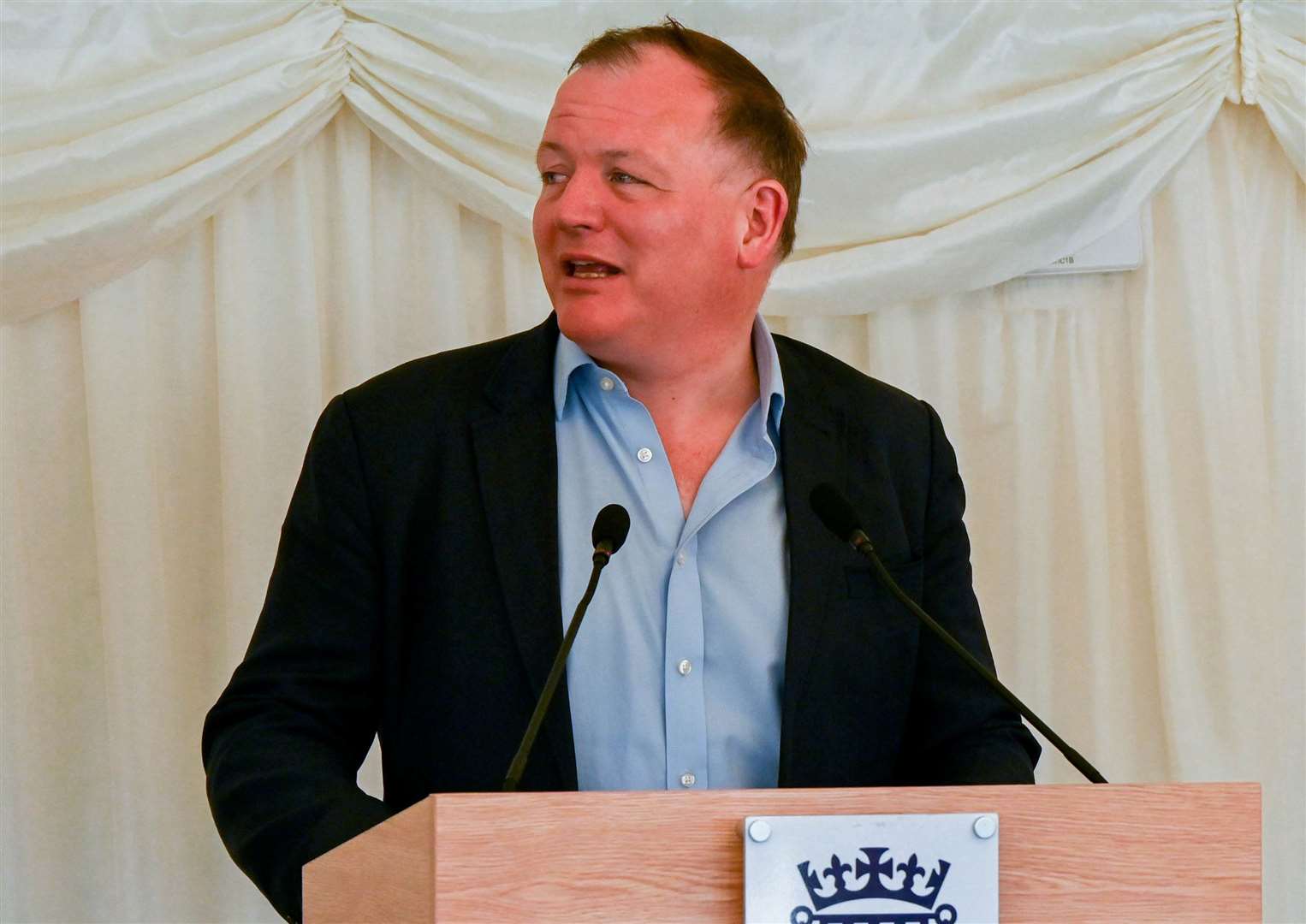 Pictured is Folkestone and Hythe MP Damian Collins. Picture: Visit Kent