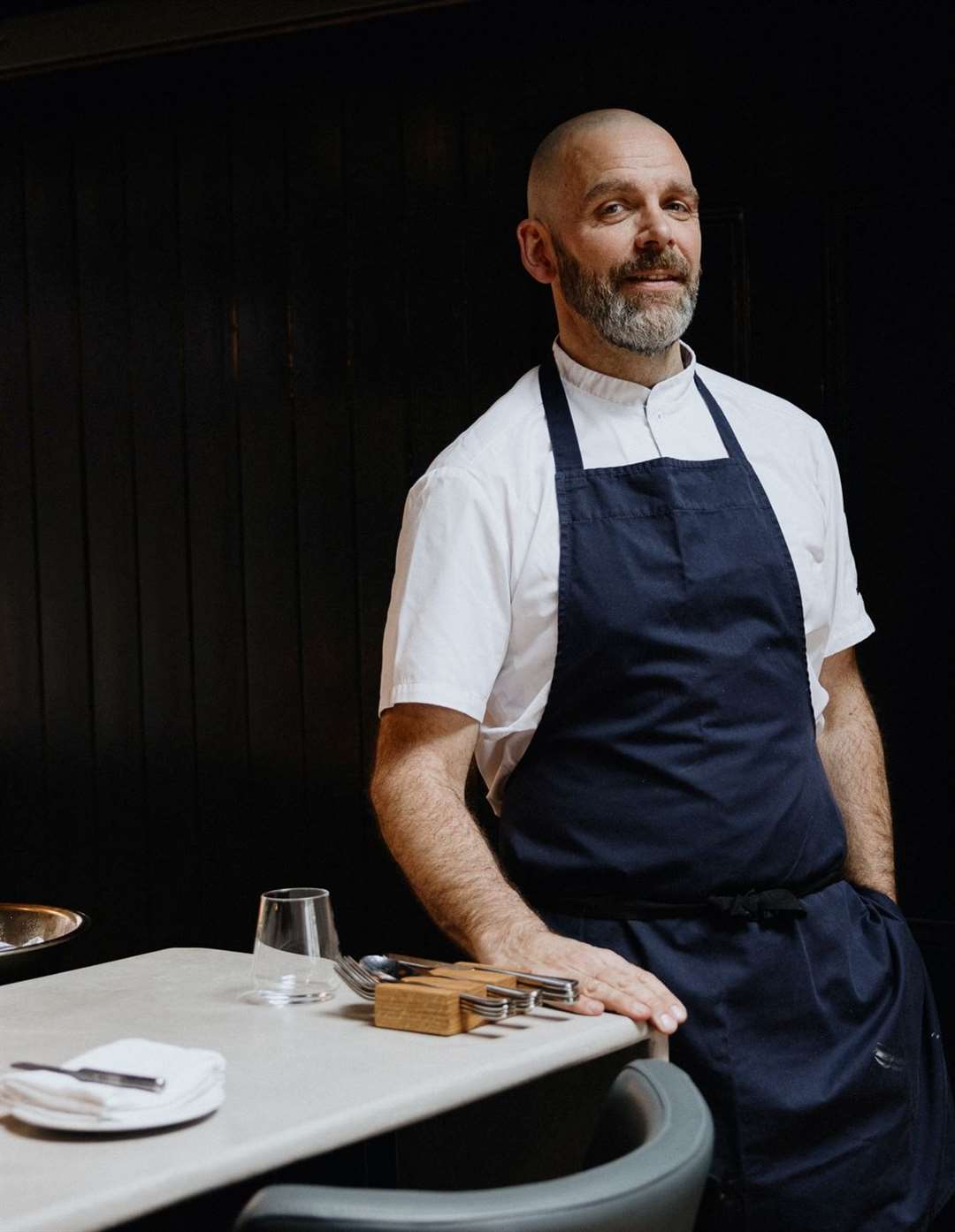 Robin Read, who worked and trained with the Roux brothers, is opening The Counter, in Tunbridge Wells. Photo: Stuart Mack