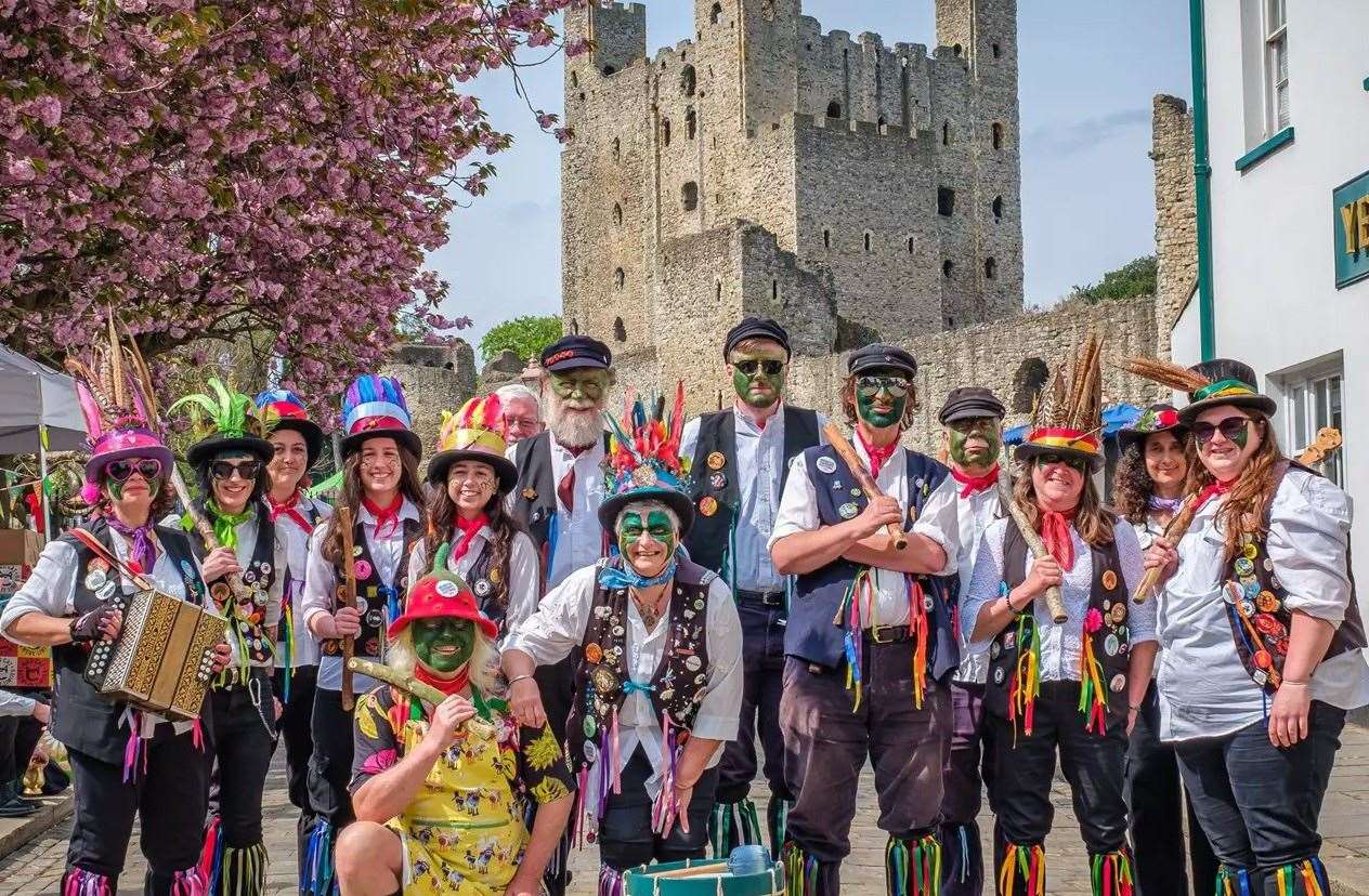 Sweeps Festival will take to the streets of Rochester once again. Picture: Visit Medway