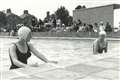 Vintage-style splash as outdoor swimming pool marks 60th anniversary