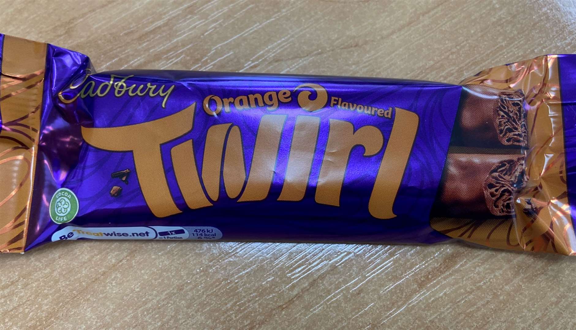 Cadbury says it will continue to sell the orange-flavoured Twirl