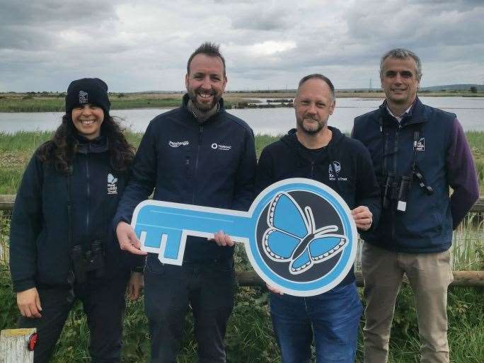Tarmac has handed over ownership of Oare Marshes in Faversham to Kent Wildlife Trust. Picture: Kent Wildlife Trust