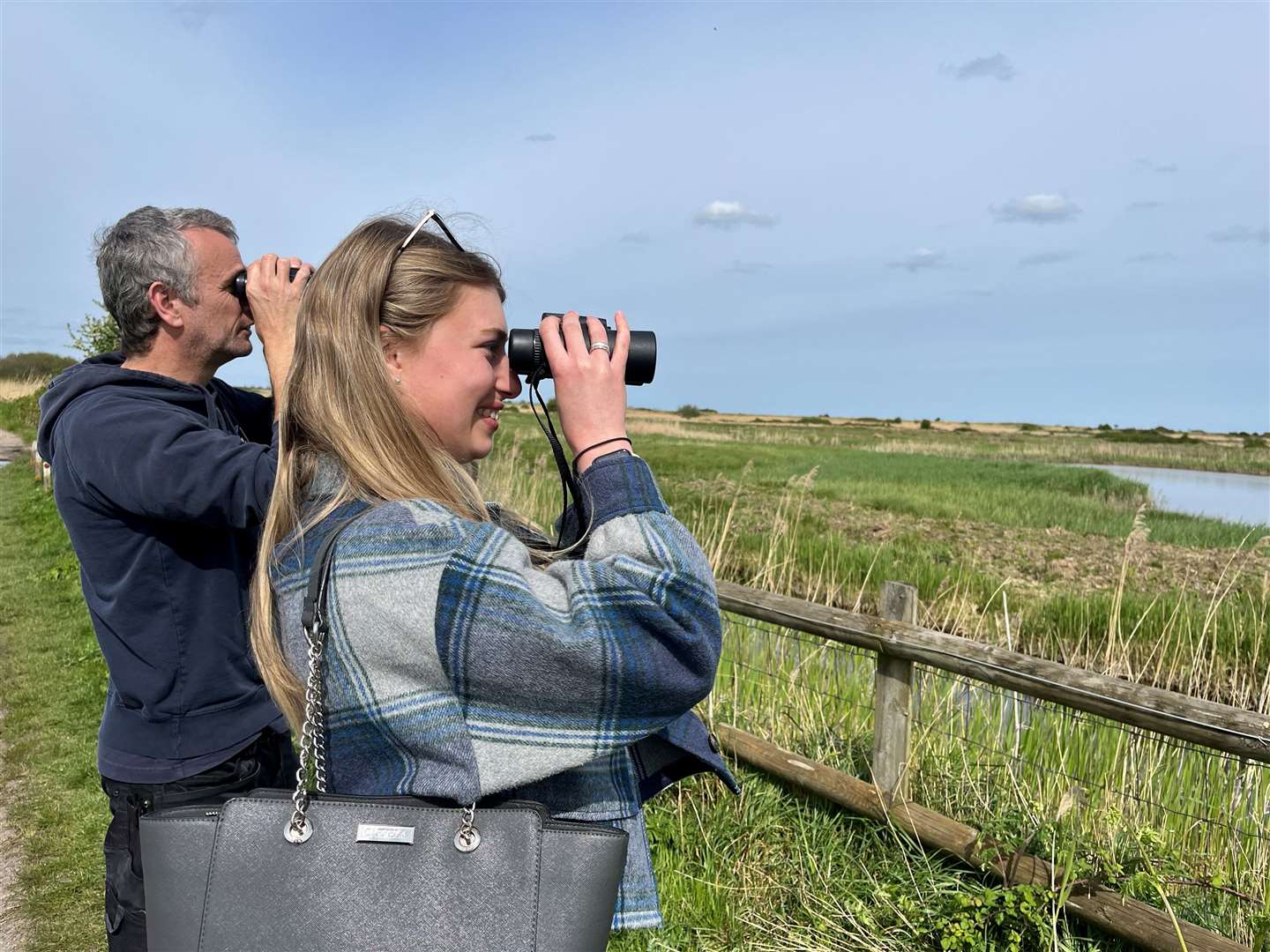 Binoculars are crucial to get the most out of your visit