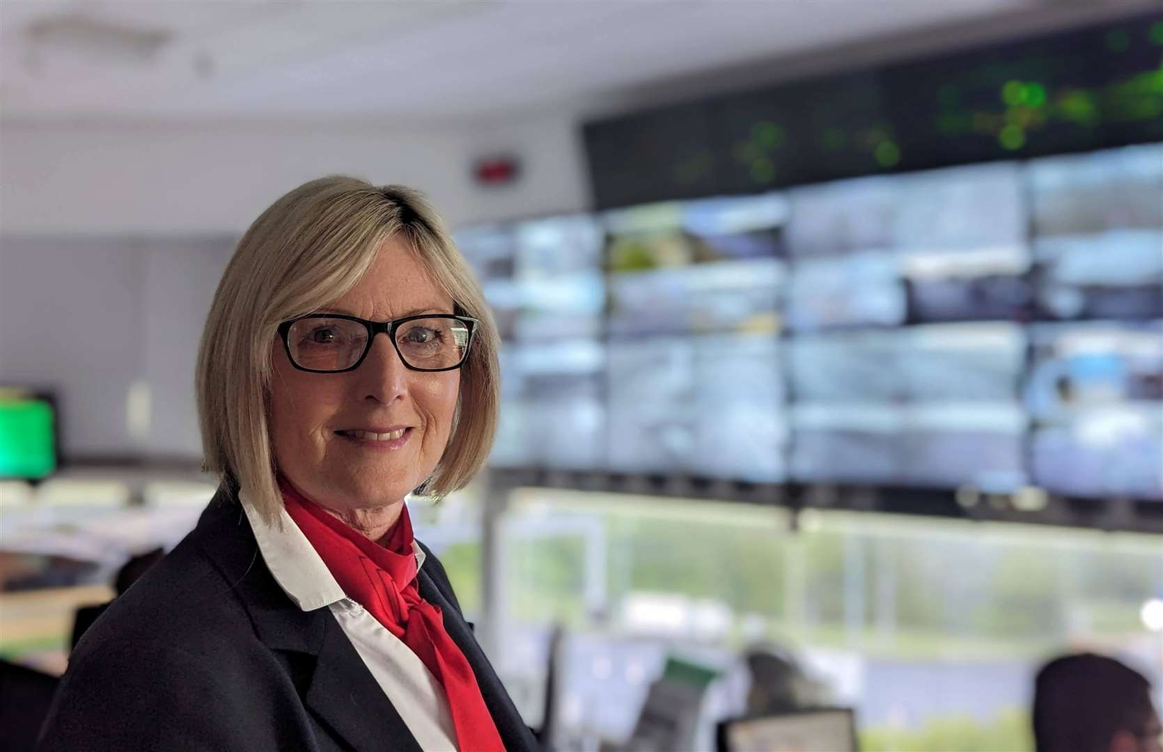 Eurotunnel Traffic Control Centre supervisor Sara Crowther