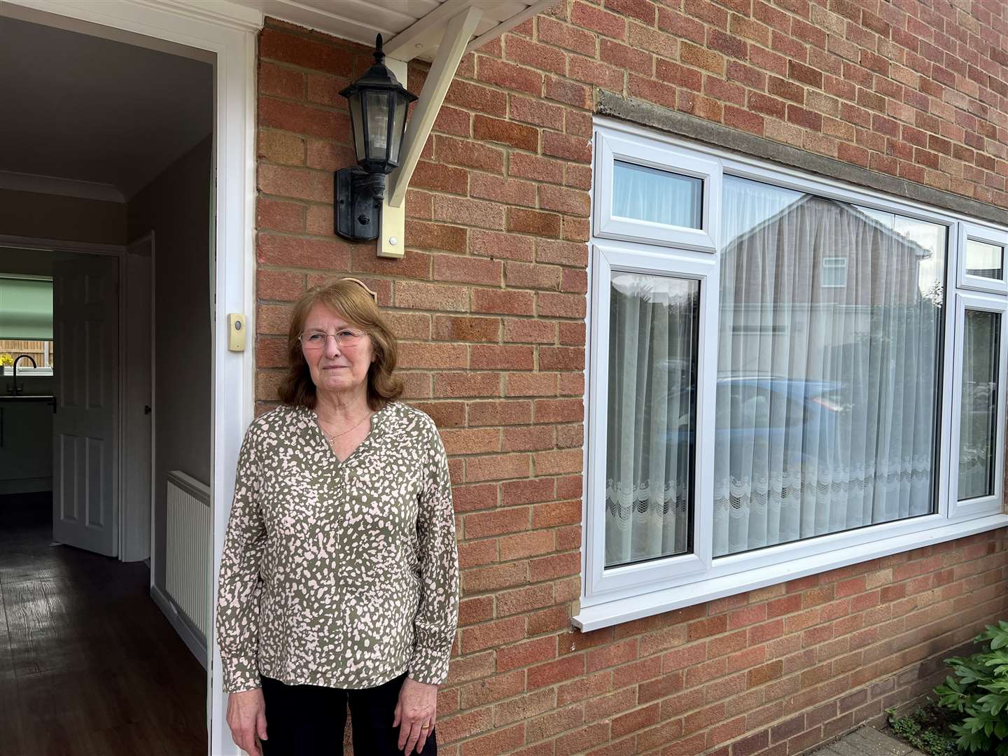 Ann Smith outside her home in Lydbrook Close. Picture: Megan Carr