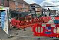 Major high street roadworks to continue for three weeks