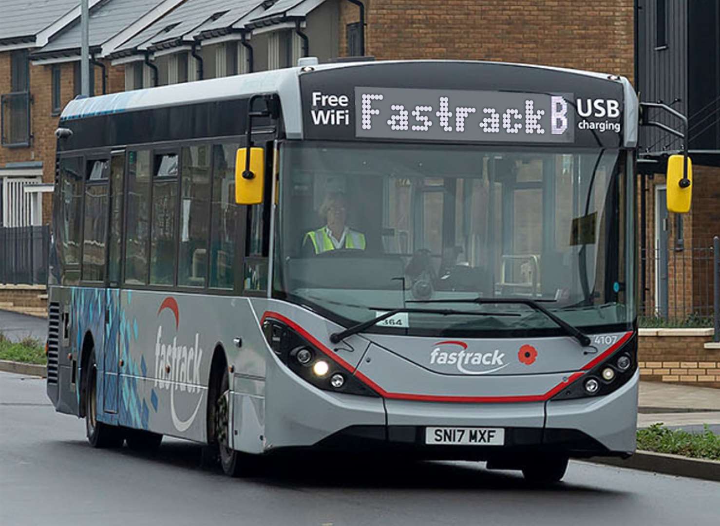 Dover Fastrack - Kent's first zero-emission bus service - will launch with diesel buses. Picture: Go Ahead