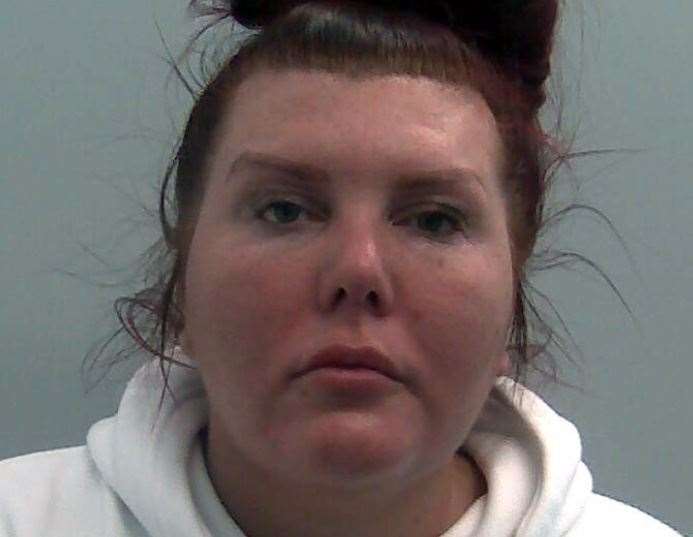 Carly Miller of Main Road, Queenborough, was jailed for 30 months for fraud. Picture: Kent Police