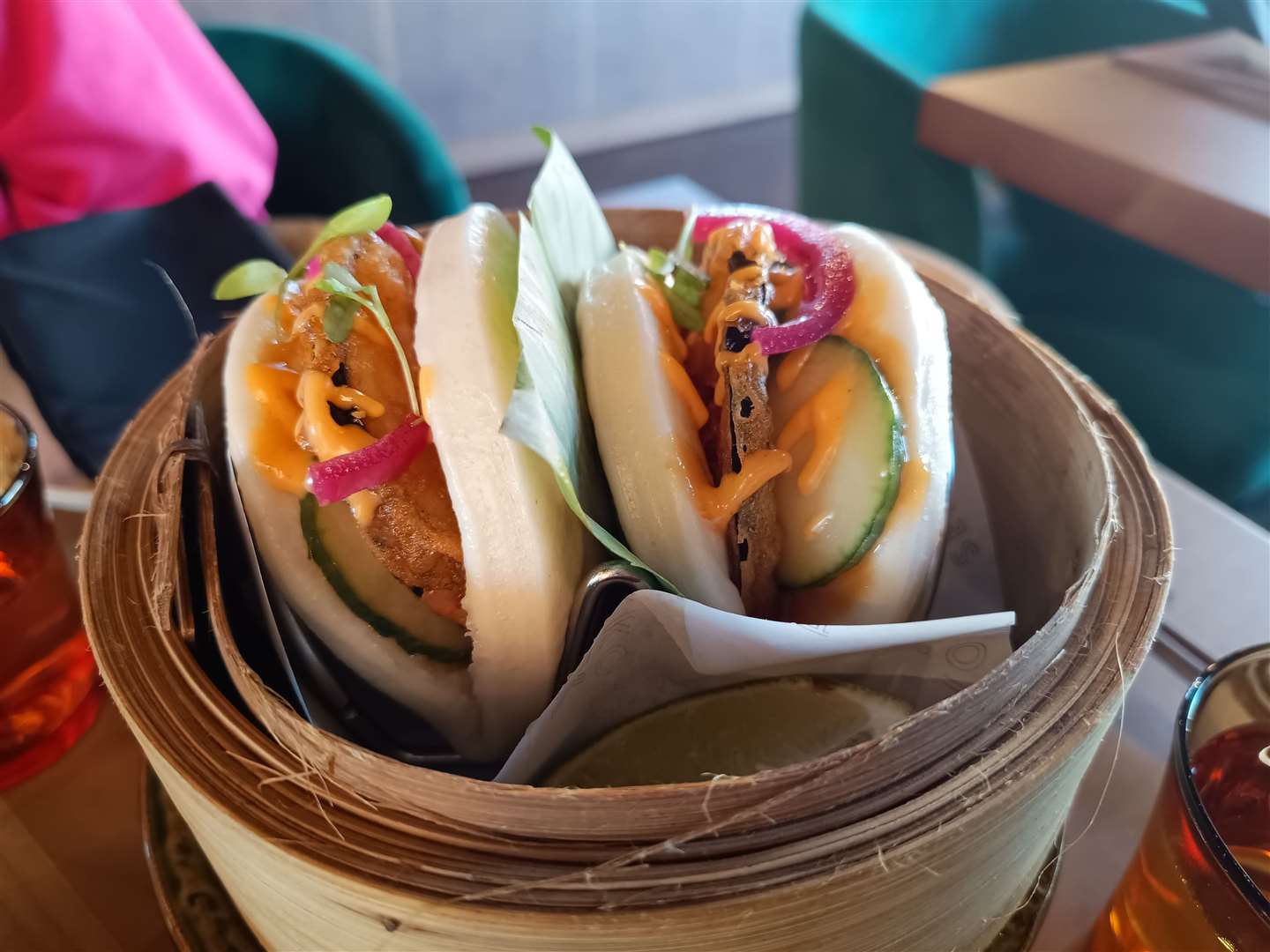 The miso aubergine bao which Grace Dent described as “such poor quality” she feared she was being secretly filmed by TikTok pranksters