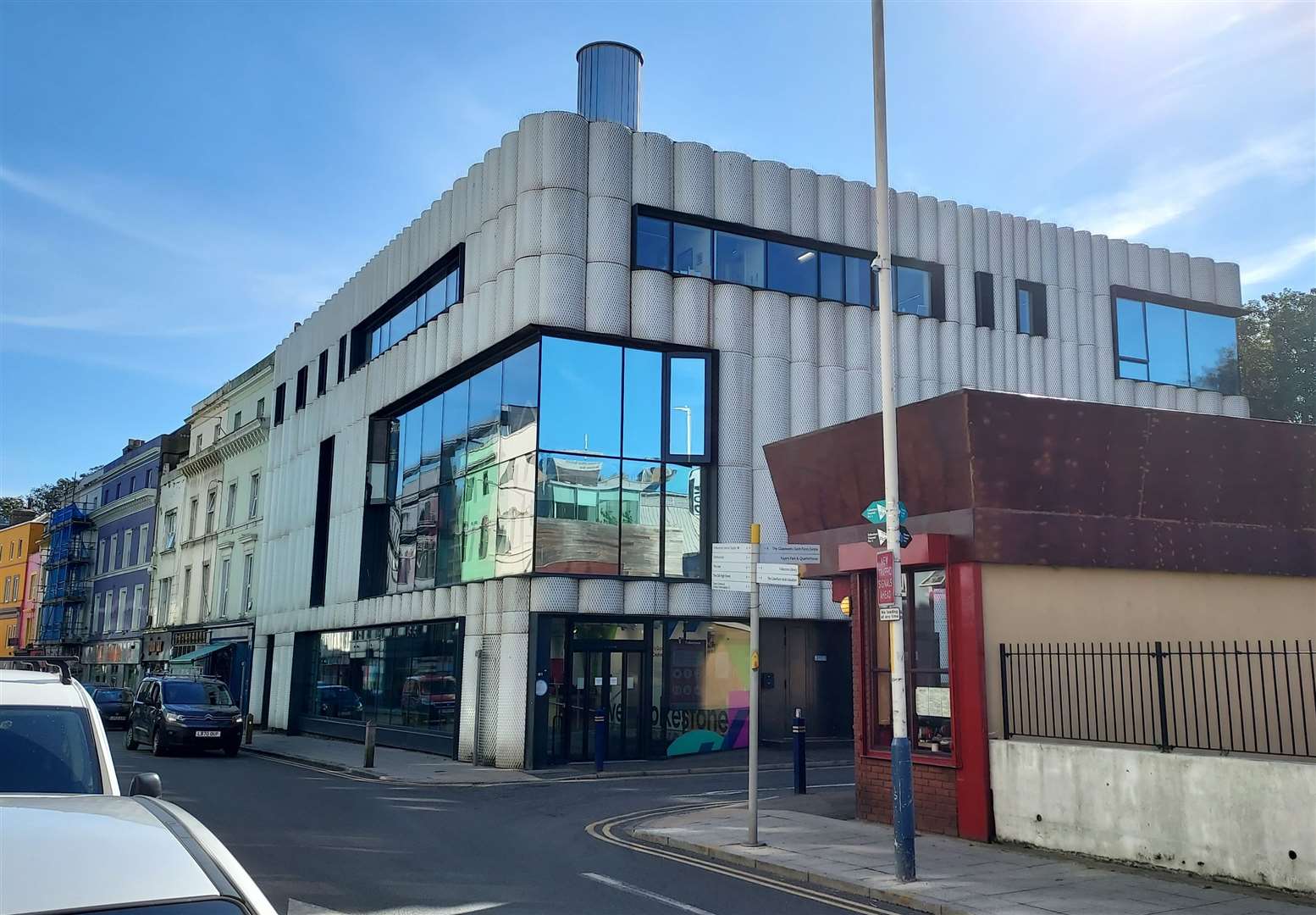 The Quarterhouse arts venue in Tontine Street, Folkestone, will host an opening party for Music in May