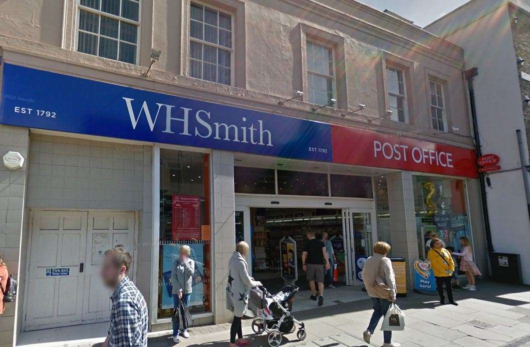 WH Smith in Maidstone. Picture: Google Maps