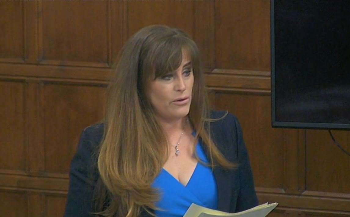 Kelly Tolhurst, MP for Rochester and Strood, lead a Westminster Hall debate about the Basin 3 Chatham Docks redevelopment application on May 1.