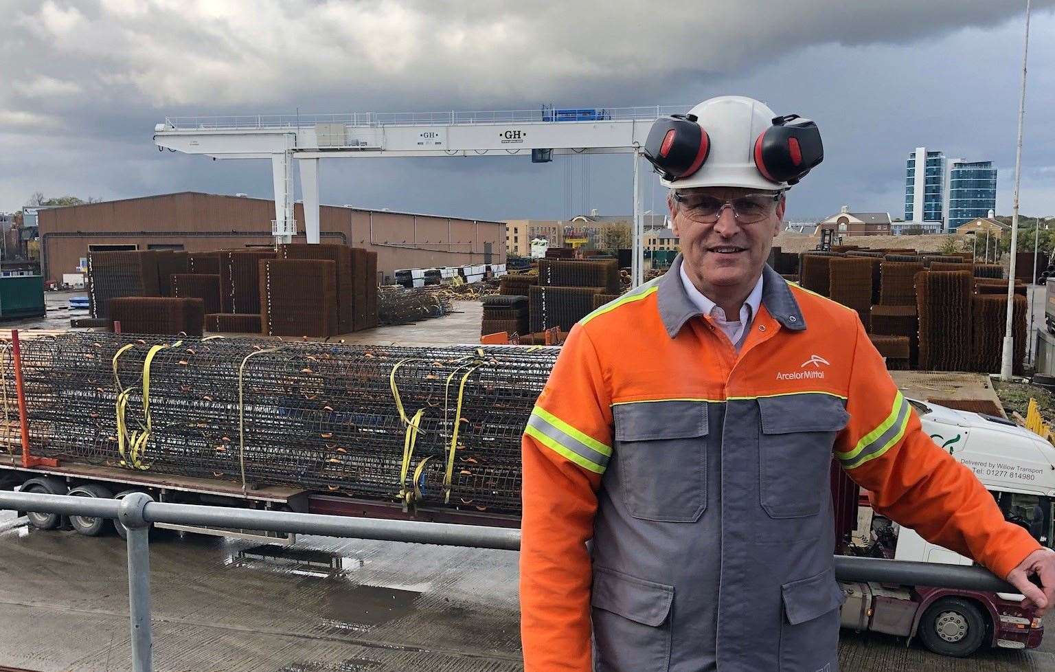 ArcelorMittal Kent Wire chief executive Phil Taylor at ArcelorMittal Kent Wire