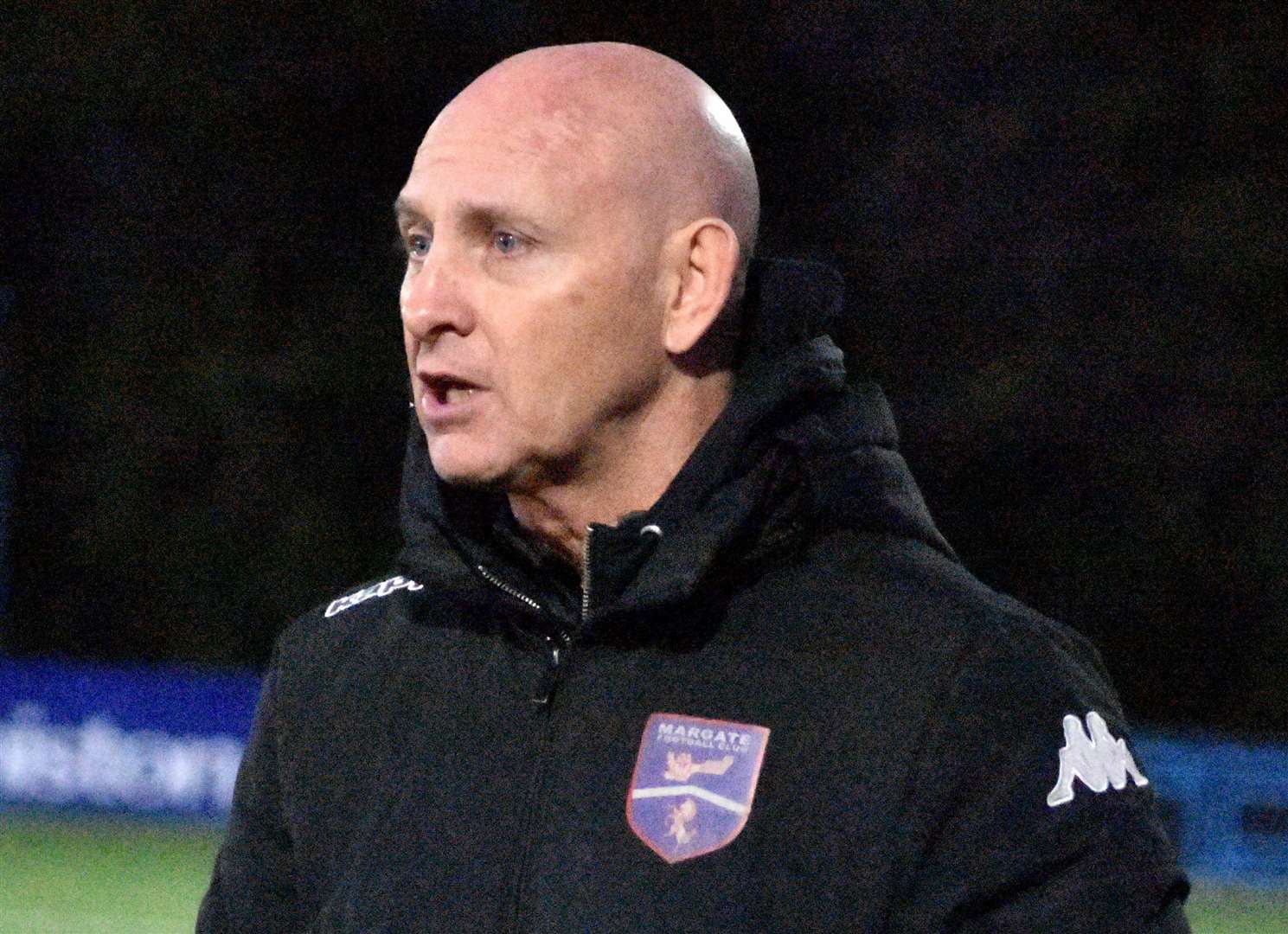 Mark Stimson - has left his role as Margate manager with Isthmian Premier relegation confirmed at the weekend. Picture: Randolph File