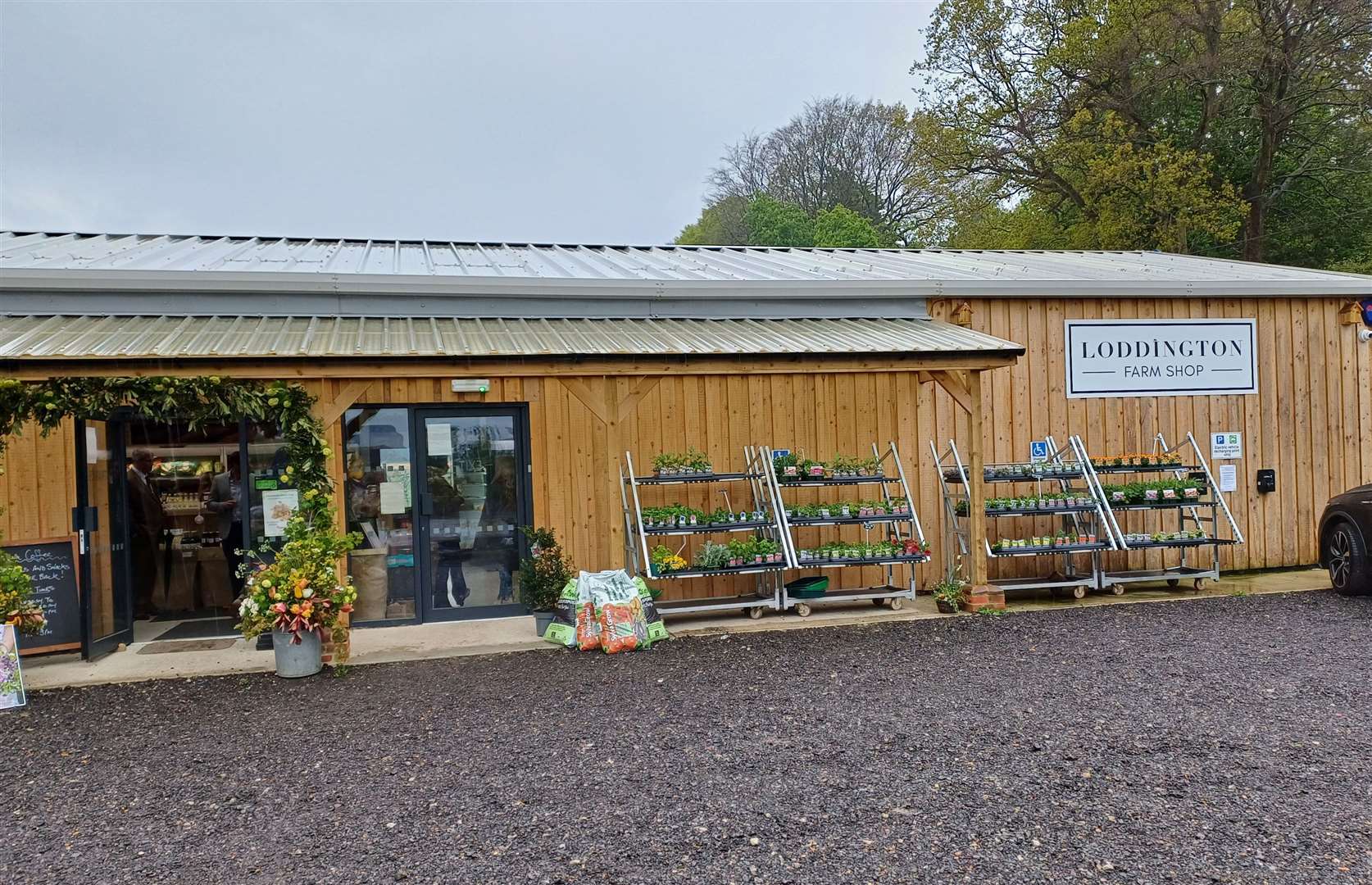 Loddington Farm shop in Boughton Monchelsea had its official opening on April 27. Picture: Ben Austin