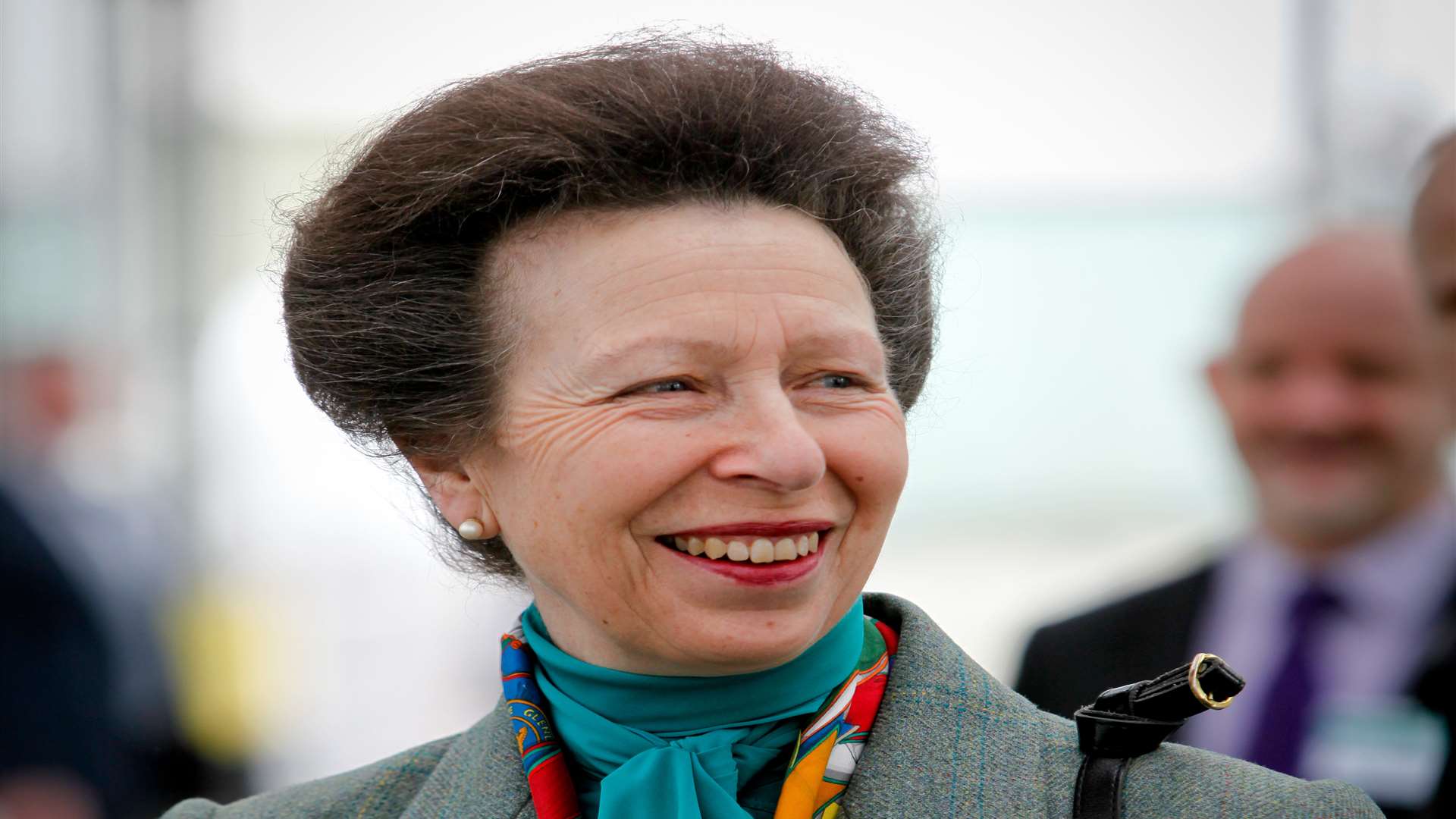 Princess Anne on a former visit to Kent