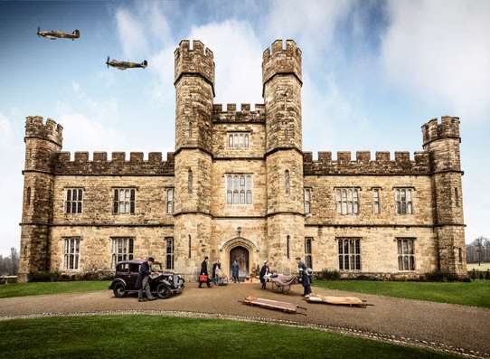 New to Leeds Castle near Maidstone this spring: Battle of the Skies