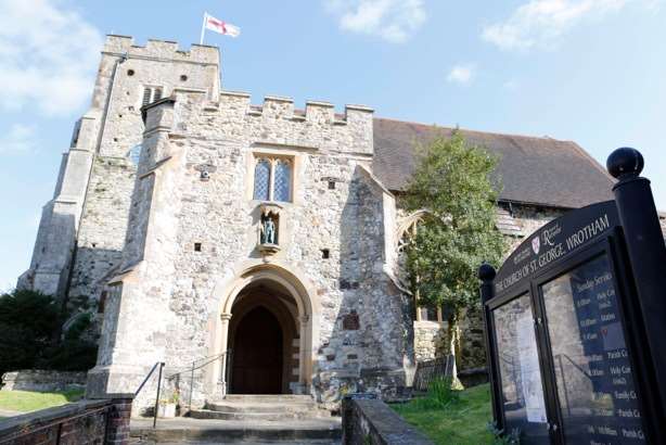 Prayers have been said this morning for tragic Peaches Geldof at The Church of St George, Wrotham