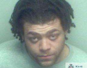 Sharif Flanders for three years and nine months. Picture: Kent Police (3387689)
