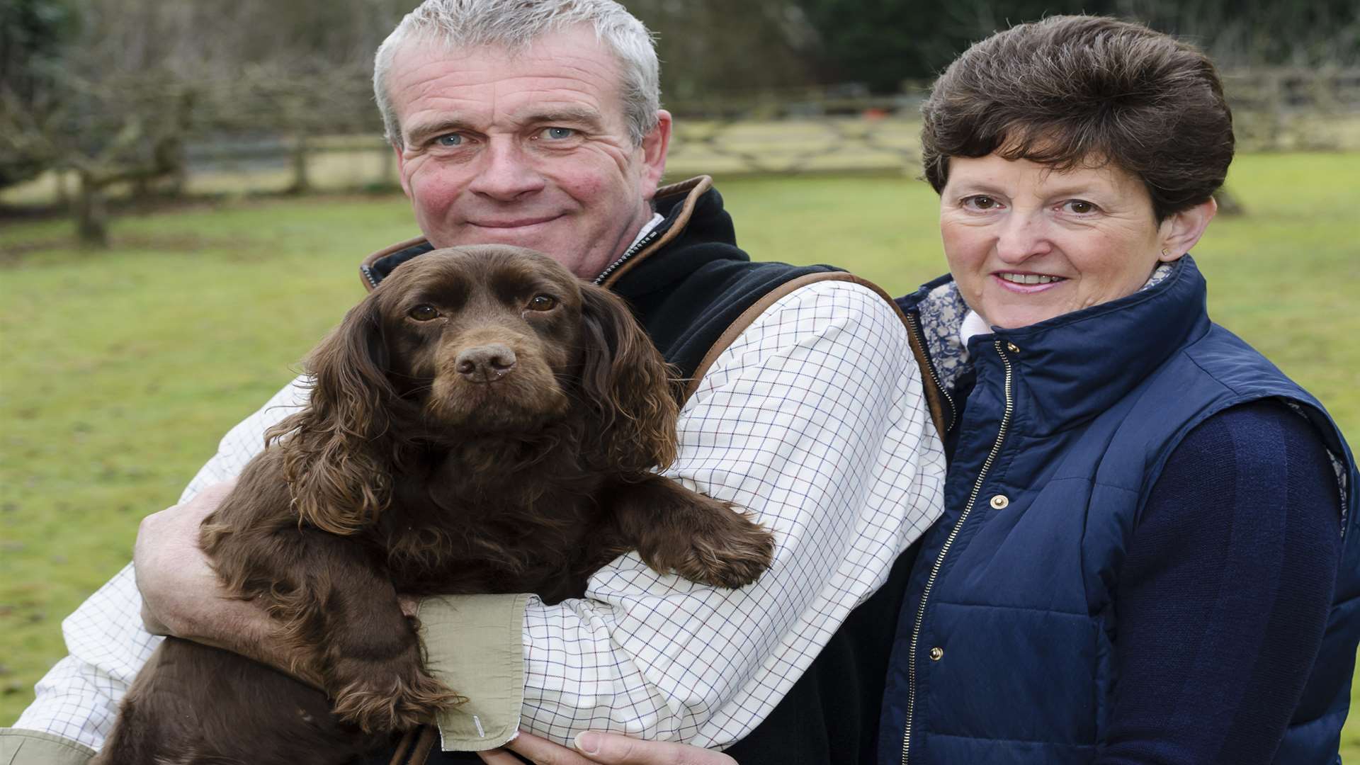 Islay has been reunited with her owners Graham and Tina Denning