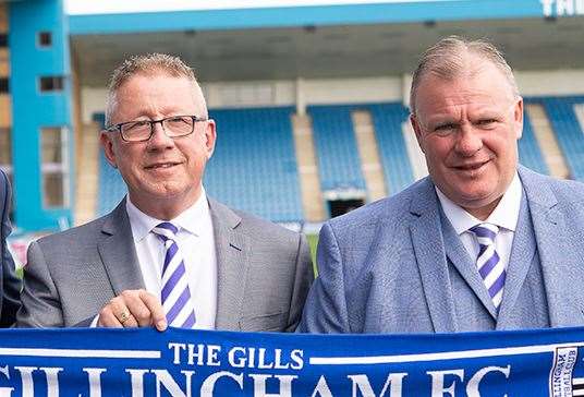 Steve Evans and Paul Scally are putting on a united front Picture: Ady Kerry