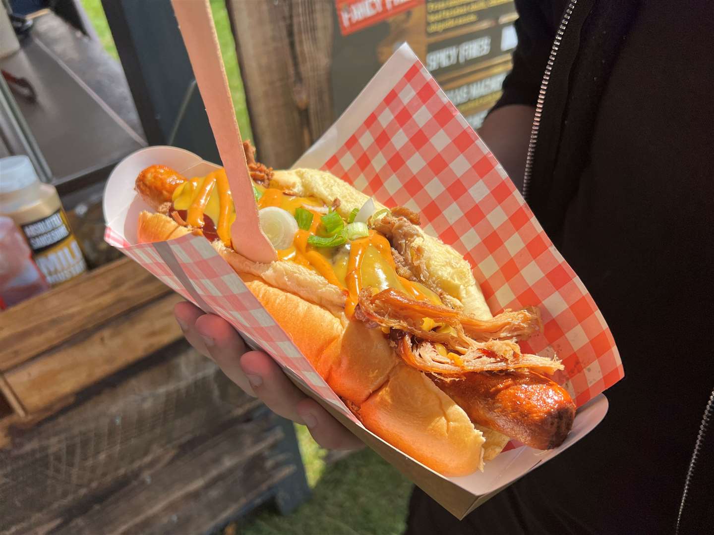 Food served at the Maid of Stone festival. Picture: Megan Carr