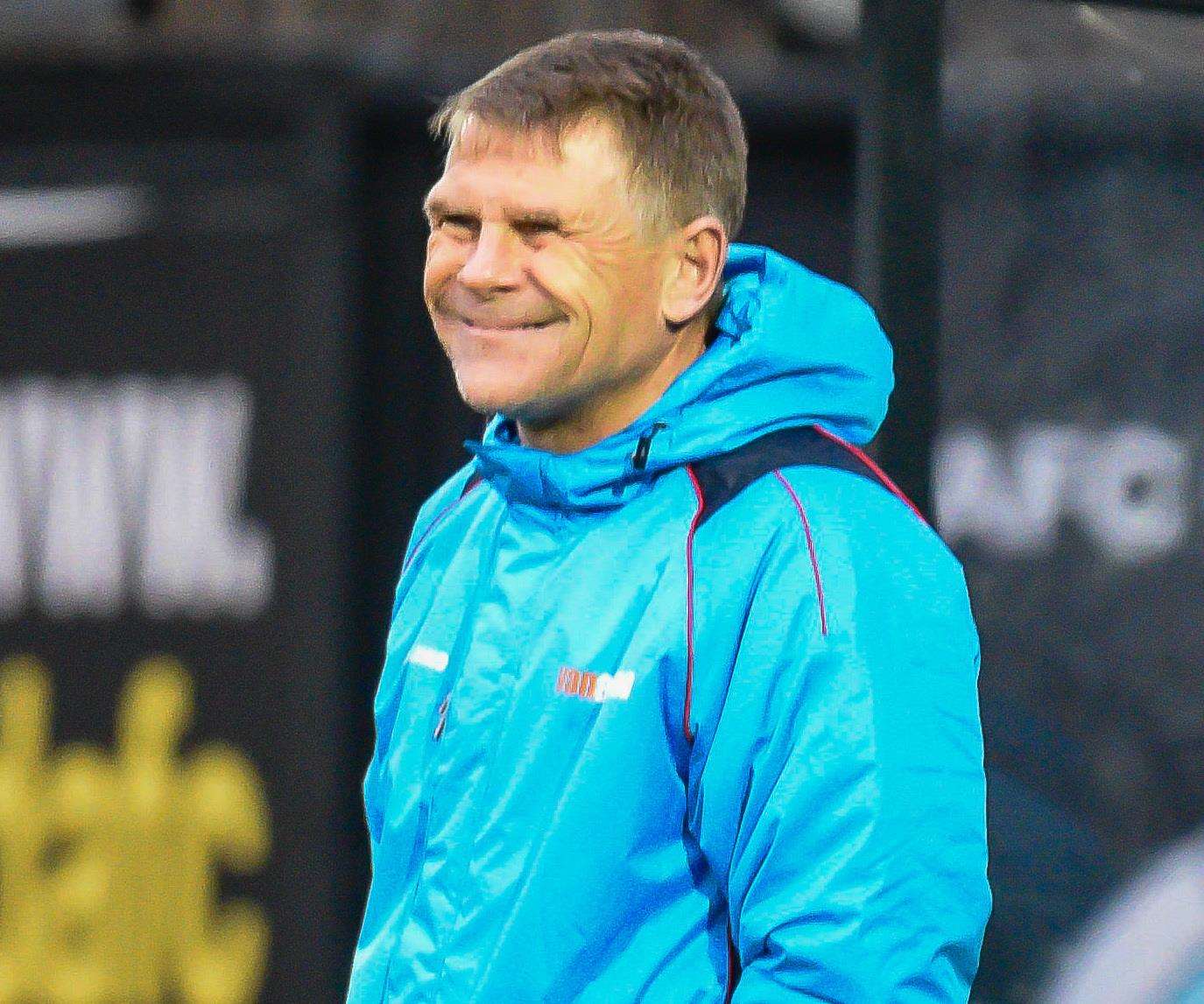 Dover boss Andy Hessenthaler Picture: Alan Langley
