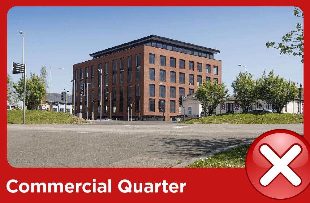 The huge Connect 38 Commercial Quarter development in Dover Place was looked at