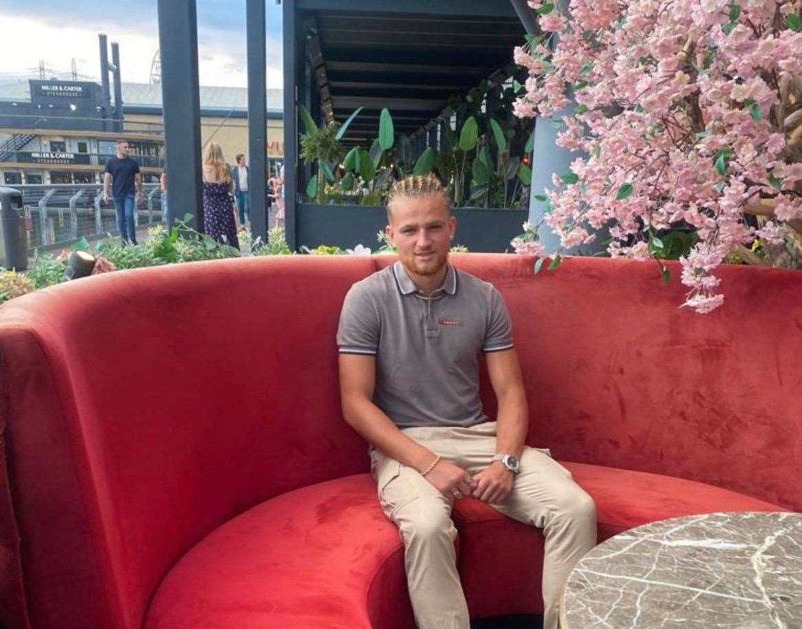 Jay Carr, 20, from Snodland, was found dead after being reported missing on Monday evening. Picture: Ashleigh Georgia Carr