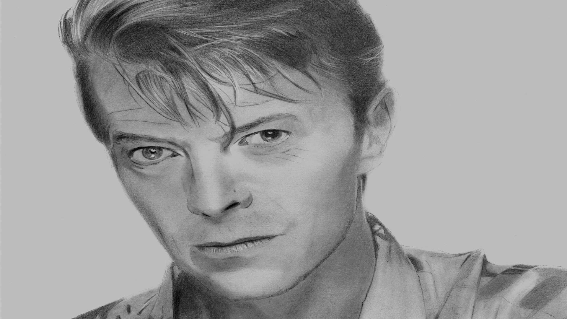 Artist Jay Pritchard's stunning David Bowie sketch is being auctioned in aid of The Stacey Mowle Appeal