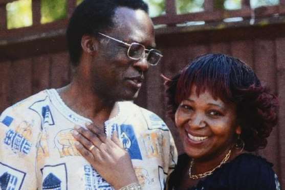 Rose Mutubaruka with husband Celestin