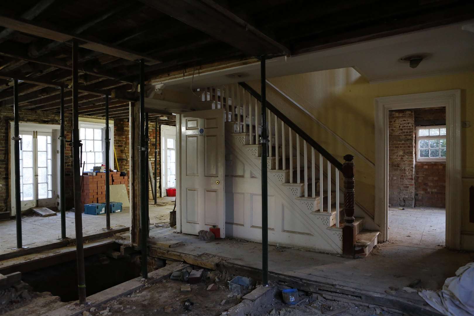 Inside The Croft which is being turned into a pub and restaurant. Picture Andy Jones