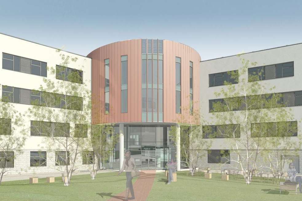 The proposed £16m Ashford College