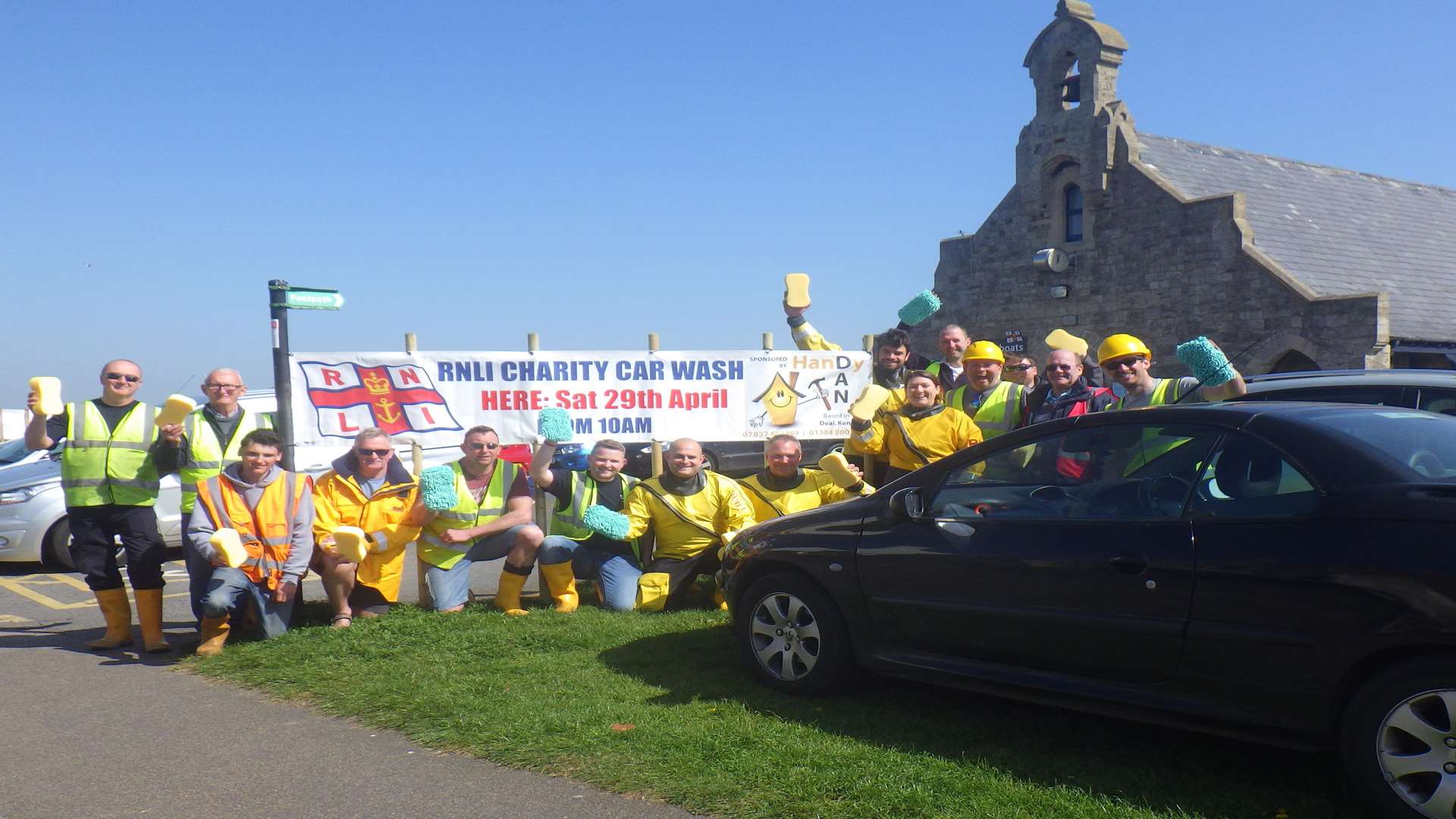 Walmer RNLI's annual charity car wash will be held today
