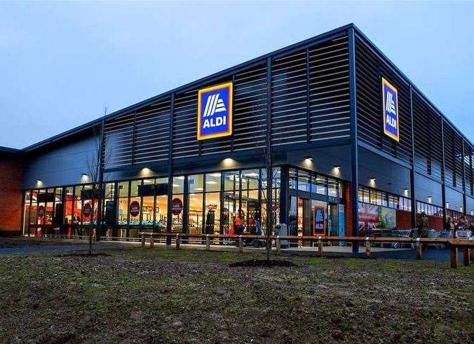 Faversham's Aldi, off the A251, is part of the Perry Court development