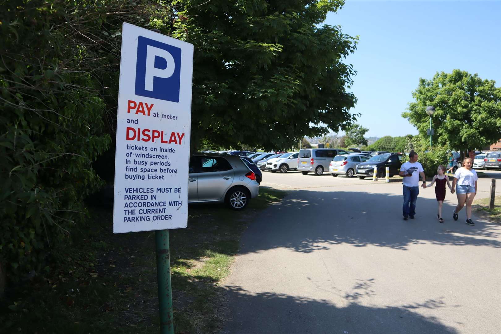 Parking is £3.40 for all day at Leysdown