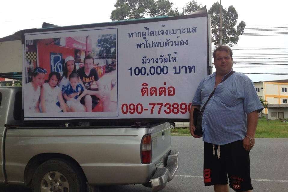 Robert Day has been searching for his daughters in Thailand for 69 days now