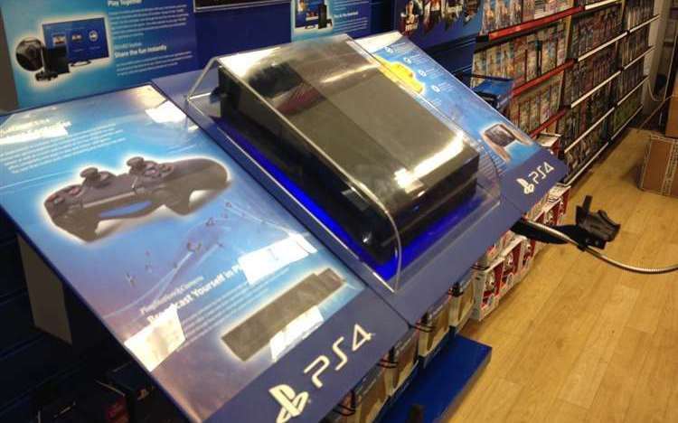 The new Playstation 4 attracted shoppers to Bluewater