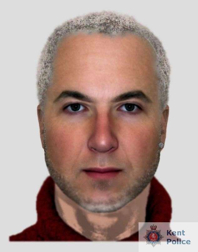 Image of the man police wish to speak to. Picture: Kent Police