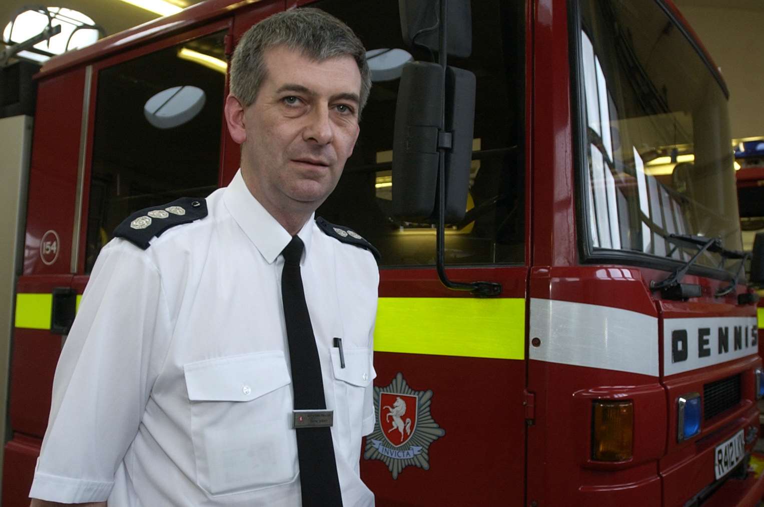 Steve Jeffery, from Kent Fire and Rescue Service