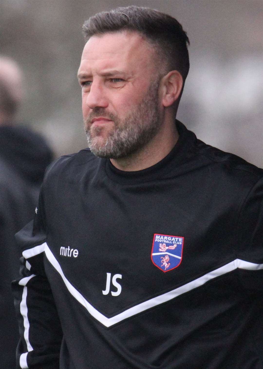 Margate manager Jay Saunders