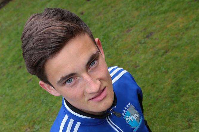 England Schoolboys footballer Josh Woolley Picture: Martin Apps