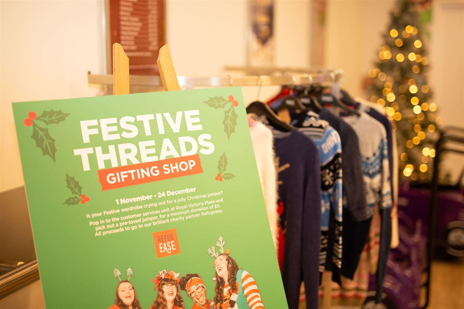Festive Threads gifting shop in Royal Victoria Place in Tunbridge Wells. Picture: Georgina Edwards