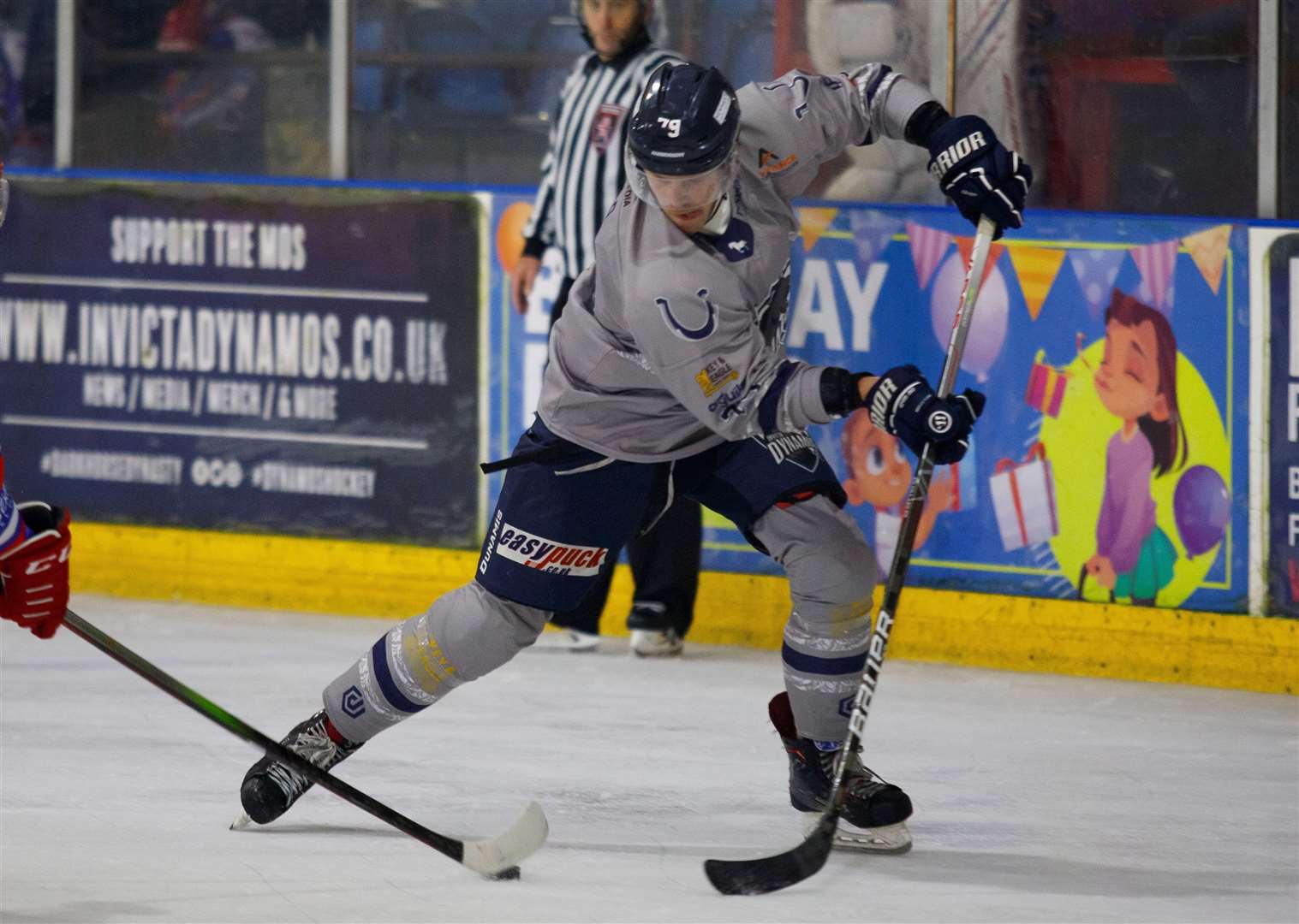 Tom Soar was on the scoresheet home and away against the Slough Jets Picture: David Trevallion