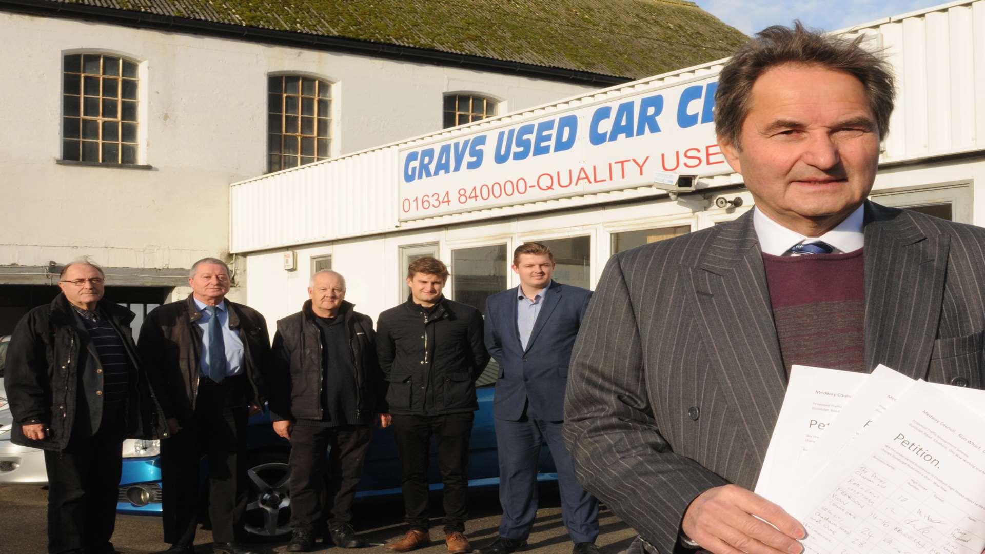 Grays Used Car Centre, High Street, Chatham. Don Gray and team.