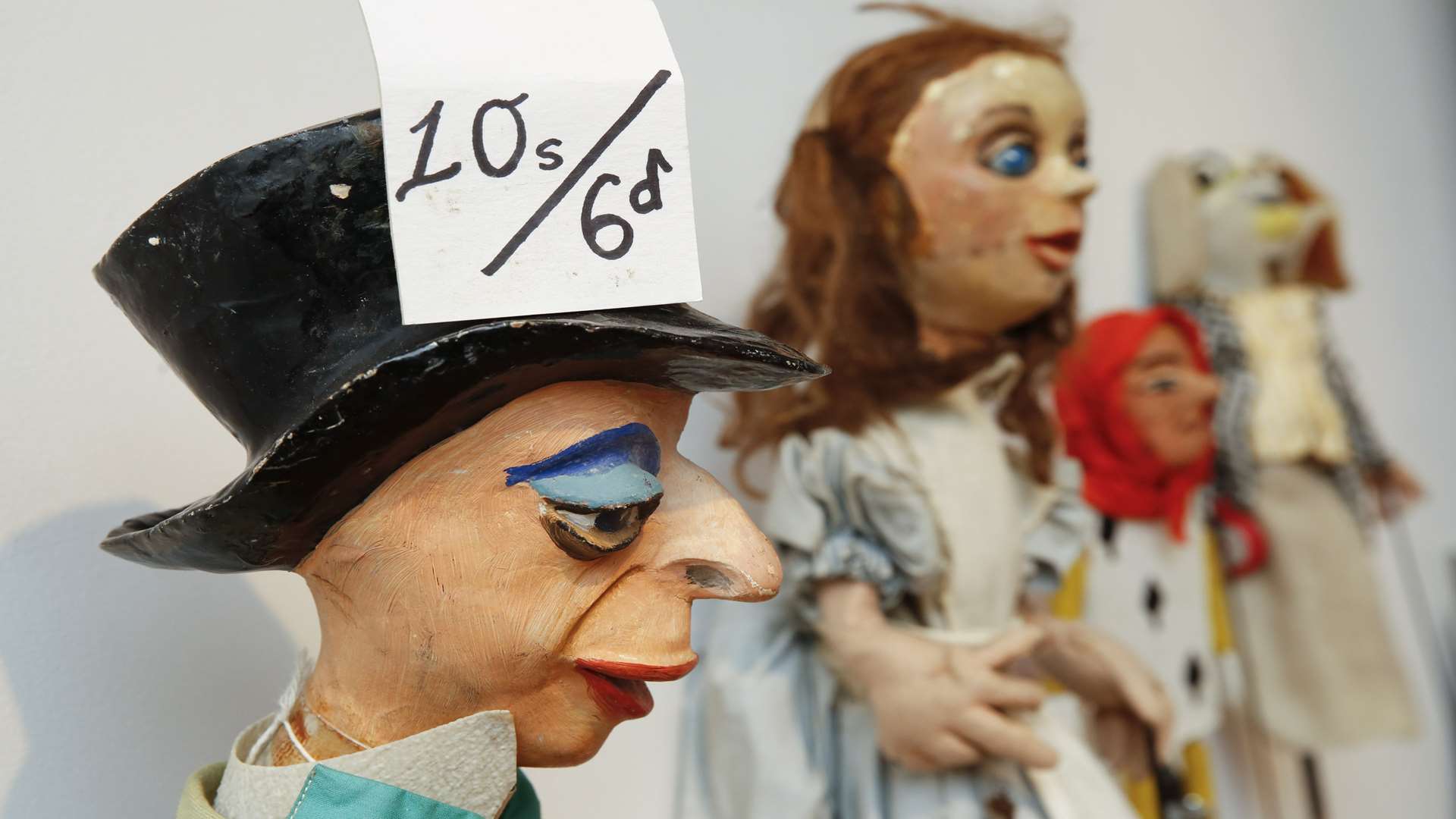 Alice in Wonderland puppets